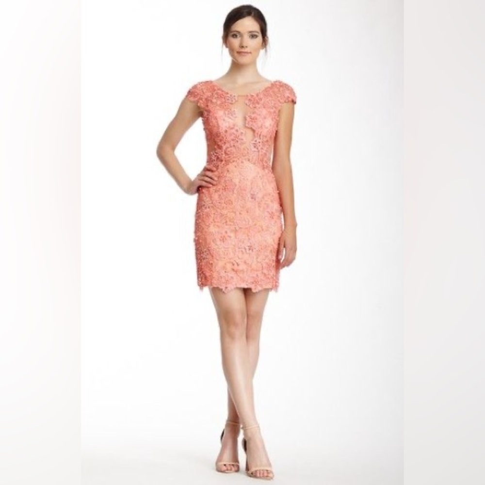 Regina Paris peach dress size 6